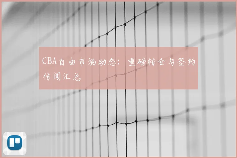 CBA自由市场动态：重磅转会与签约传闻汇总